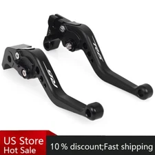 R6 Short Brake Clutch Levers For YAMAHA YZF R6 YZFR6 YZF-R6 1999-2004 Black