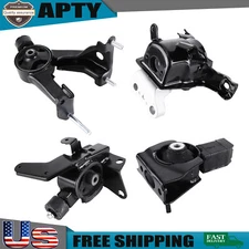 NEW 4PCS Engine Motor & Auto Transmission Mount For 09-13 Toyota Corolla 1.8L