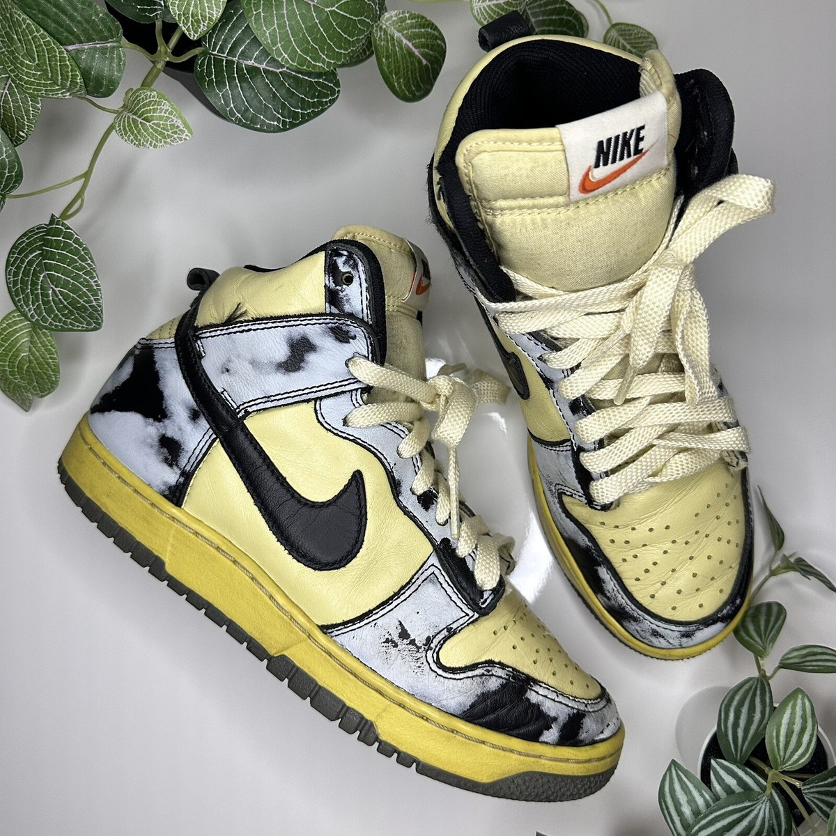 Size 6 - Nike Dunk High 1985 Black Acid Wash 2021 195241242255| eBay