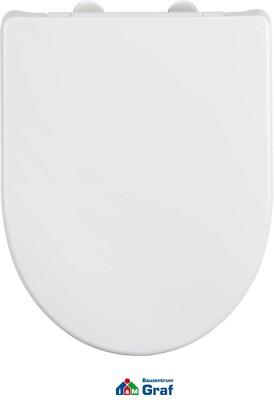 WENKO WC-Sitz Toilettensitz SINDIA weiß, Absenkautomatik, Duroplast /#82200744