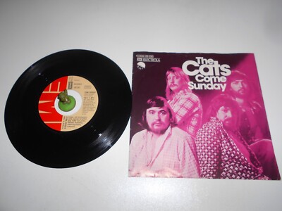 The Cats - Come Sunday  (1974) Vinyl 7` inch Single Vg +++