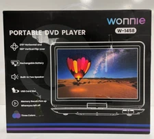 Winnie Portable DVD Player W-1458 -Black