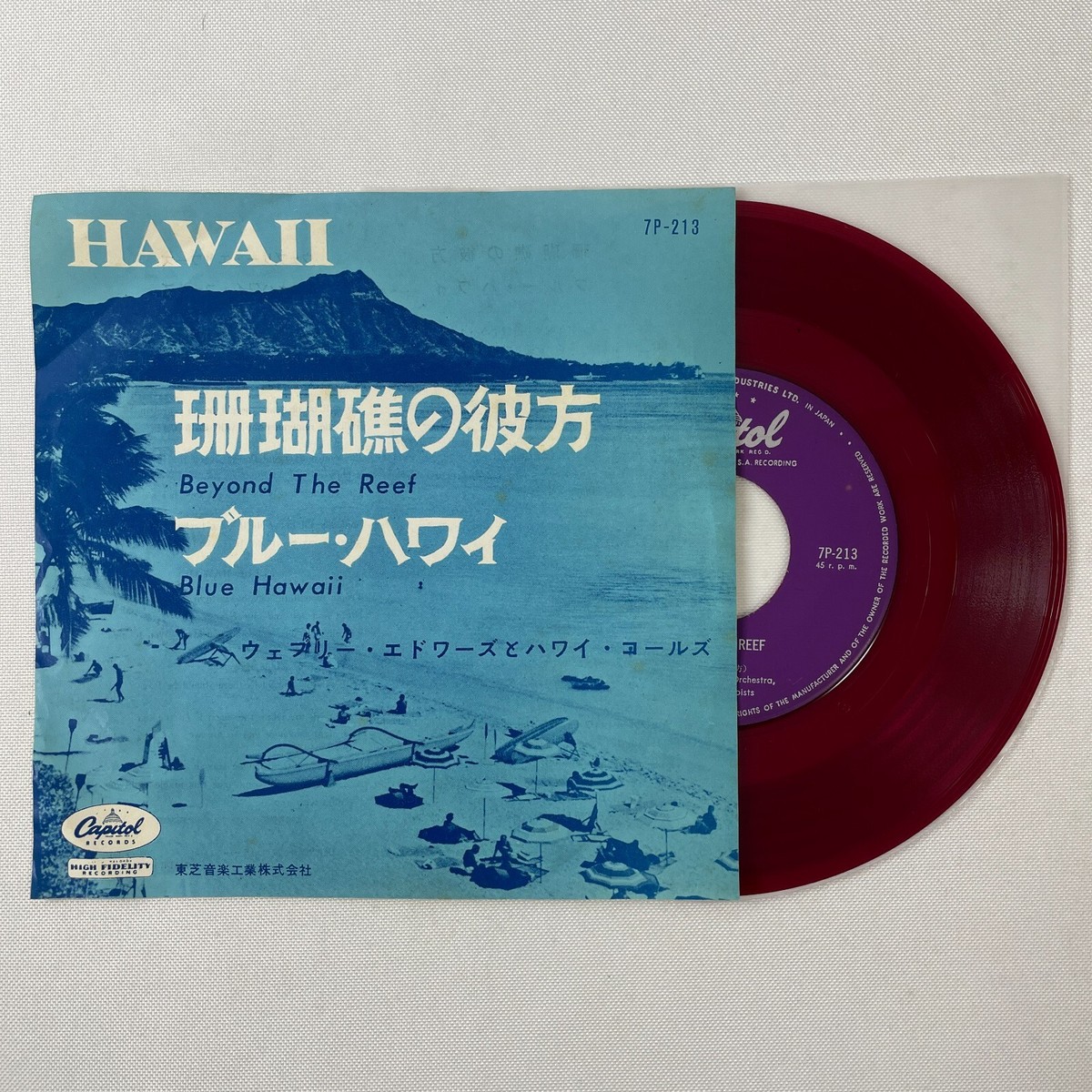 The Hawaii Calls Orchestra – Beyond The Reef / Blue Hawaii 7
