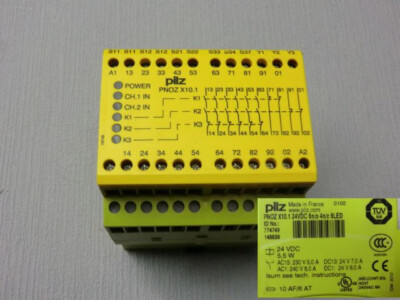 Sicherheitsrelais Pilz PNOZ X10.1