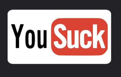 You Suck  Parody Sticker Great Decal For Phone Laptop Skateboard Bottle Flask