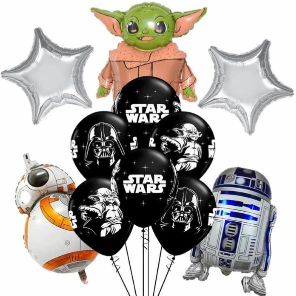 18 Star Wars Mandalorian Child Foil Balloons : Go International, UK - View #6