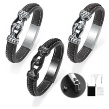 Infinity Knot Urn Bracelet for Ashes Cremation Bracelet for Human Ashes Bracelet