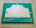 Brio 33211 Road T-Switch & T-Junction Wooden Rail Intersection NIB Original NOS