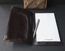 Concorde Air France Grand Bloc Note Charles Frantz Cuir Tissu + Stylo Etat Neuf