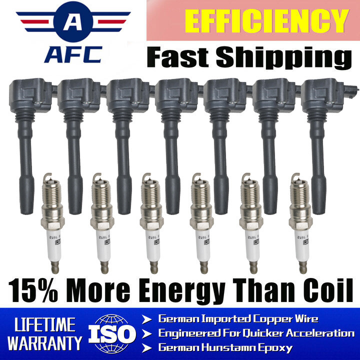 6 Ignition Coils kit for Maserati Ghibli Levante Quattroporte 288233 OEM