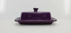 XL extra large COVERED BUTTER DISH mulberry purple NEW HOMER LAUGHLIN FIESTA