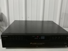 Sony CDP-CE375 Compact Disc CD Player 5 Disc Carousel Changer no remote 