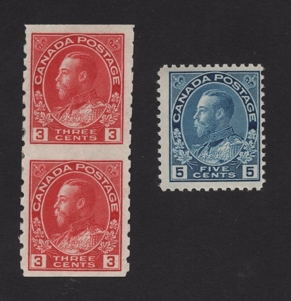 CANADA 1911-1924 SPECIALIZED LOT OF 27 K. GEORGE V STAMPS 15 MH, A COUPLE MNH - Image 2 of 3