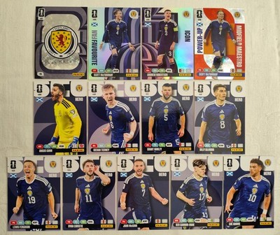 Panini Adrenalyn XL FIFA World Cup 2026 Team Set Scotland Full Alle 13 Karten
