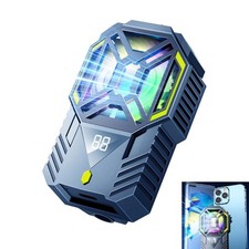 Semiconductor Cooling Fan with Back Clip Temperature Display Low Noise Heat Sink