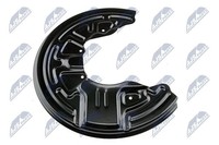 NTY Spritzblech, Bremsscheibe HTO-AU-006 FüR Audi
