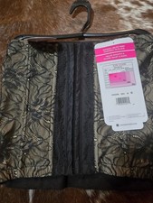 Maidenform Women's Black Hook Eye Closure Corset/Waist Cincher Size Medium New
