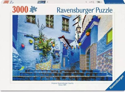 Morocco in Blue 3000 Piece Jigsaw Puzzle Ravensburger New