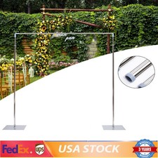 10ft x 10ft Backdrop Stand Pipe Kit Heavy Duty Wedding Back Adjustable Stand
