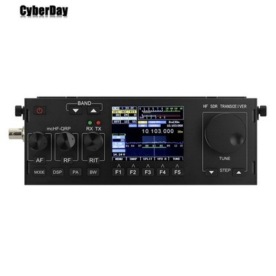 HamGeek MCHF V0.6.3 Shortwave Kit HF QRP SDR Transceiver with Black Buttons