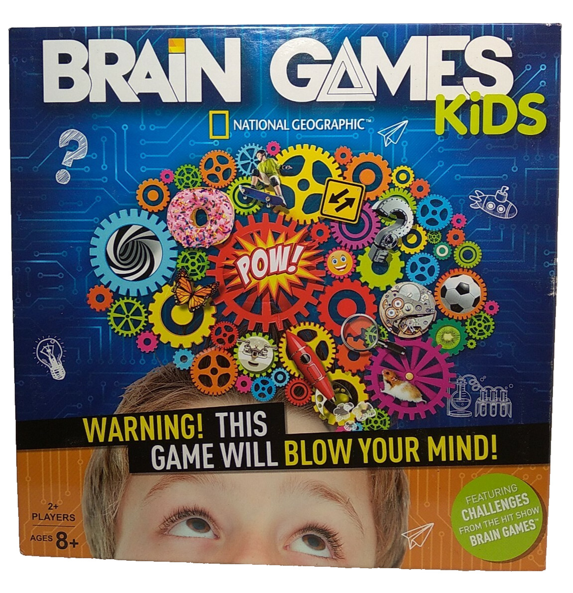 S~brain Games Kids: Board Game~national Geographic~perfect C