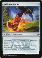 1x Swiftfoot Boots - The List - The List - Near Mint, English - MTG!
