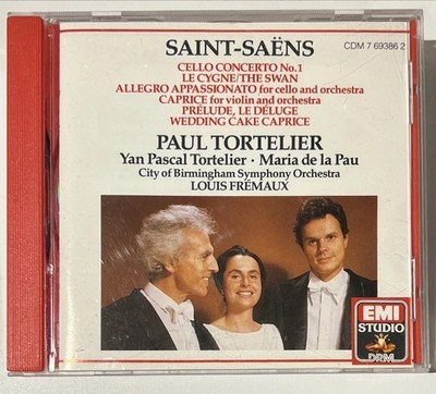 Saint-Saens Cello Concerto No 1 Le Cygne The Swan Allegro Appasionato CD