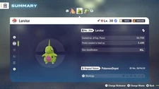 6IV Untouched Shiny Larvitar Pokemon Legends ZA *SAME DAY*