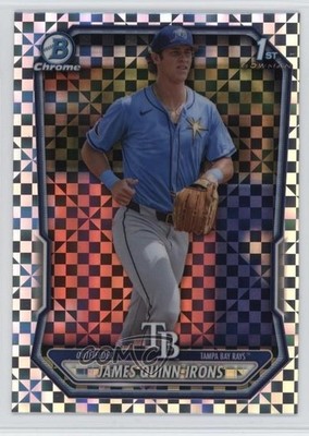 2026 Bowman Chrome Prospects X-Fractor James Quinn-Irons #BCP-4 0q4s