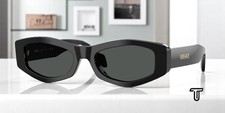 VERSACE VE4487 GB1 87 Black Dark Grey 54 mm Women's Sunglasses