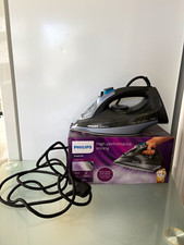 Philips PowerLife Steam Iron 2600W SteamGlide 45g/min Burst Black/Grey