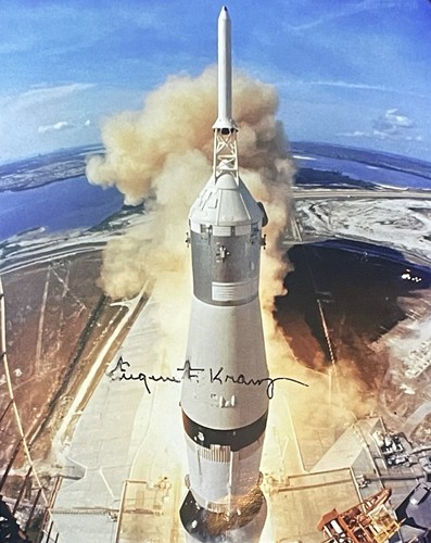 Eugene Kranz Signed 8x10 Photo NASA Apollo 13 Flight Director 8 - Picture 1 of 2