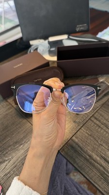 TOM FORD Optical Titanium Eyeglasses Frame Unisex NEW Made in Japan 