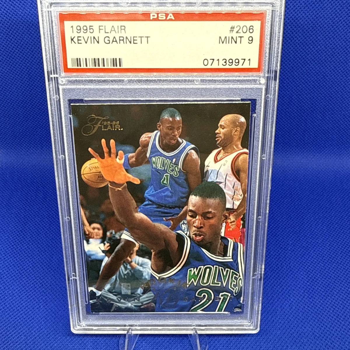 Kevin Garnett Professional Sports Authenticator (PSA) Basketball