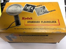 Kodak Standard Flasholder No. 720 Black, w/box, bracket and manual