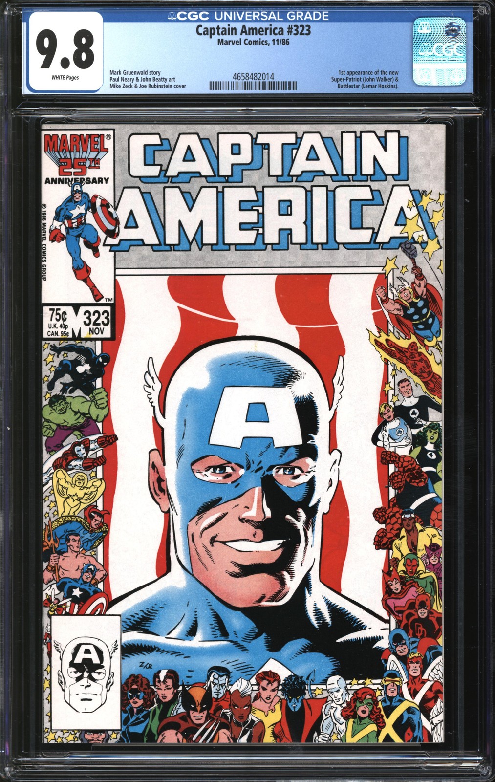 少年漫画 Captain America #323 Captain America #323 Value - GoCollect