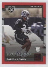 2017 Panini Donruss Rookies Press Proof Red Gareon Conley #380 fz4