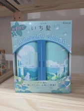 Kracie ICHIKAMI Cool Mint Hair Care Shampoo & Conditioner [Limited Edition Set]
