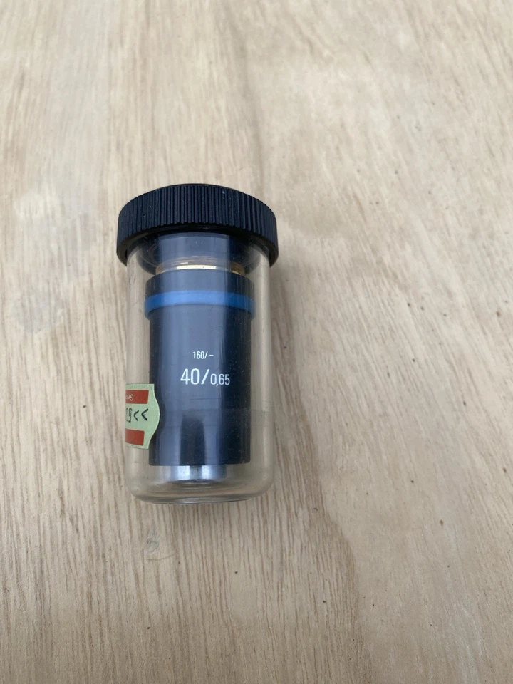 Objectif Microscope Leitz Wetzlar 160-  40/0.65 WILL - Photo 4/4