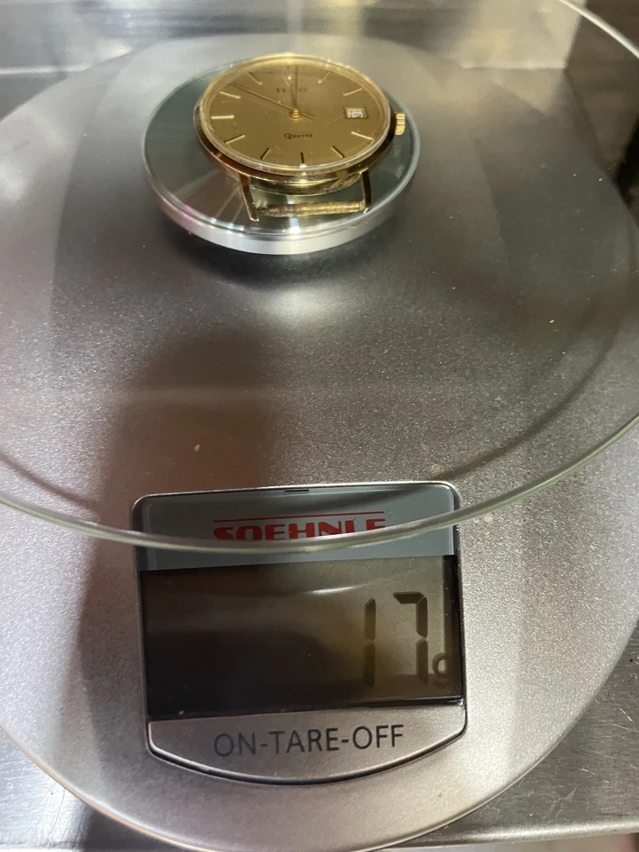 Herren Uhr Terry 8 Karat Gold 0,333 made in w-Germany germany - Bild 2 von 4