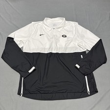 Nike Georgia Bulldogs Football On Field 1/2 Zip Jacket  Lightweight Large