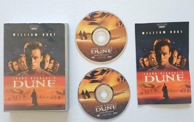 Frank Herbert's: Dune 2-Disc DVD Set Sci-Fi Channel TV Series, 2000 | Complete