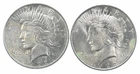 1922 & 1922 & Peace Silver Dollar $1 Bullion Collection Lot *938