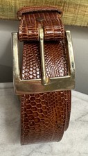 Genuine Lizard Belt Size 38