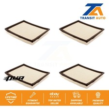 Engine Air Filter (4 Pack) For Nissan Frontier TITAN Jeep Grand Cherokee Xterra