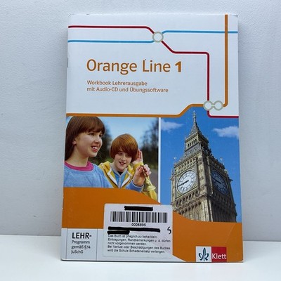 ORANGE LINE 1 Workbook Lehrerausgabe MIT Audio-CD Und Übungssoftware sehr gut