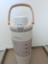 Owala 30oz Stainless Freesip Water Bottle W/ Built In Straw 24 Hr Cooling Beige
