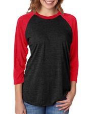 Next Level UNISEX 3/4 Sleeve Raglan Tri-Blend...