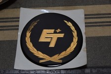 Vintage Et Western Wheels Rim Tire Decal Sticker Logo Gold Leaf Vintage Et Western Wheels Rim Tire Decal Sticker Logo Gold Leaf