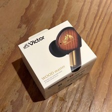 Kenwood Victor Wood Master Earphone In-Ear With Microphone Single Item NEW